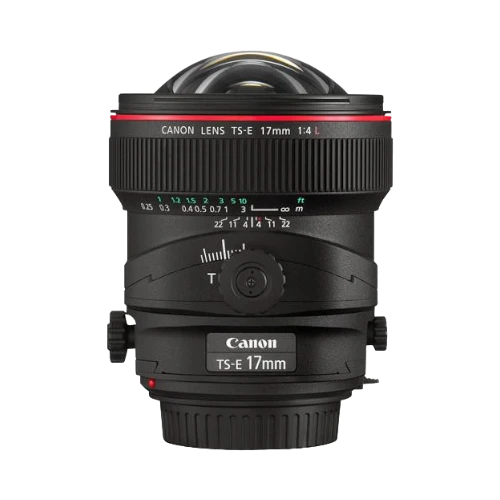 Canon TS-E 17mm For 4L Tilt-Shift Lens — Being Shipped