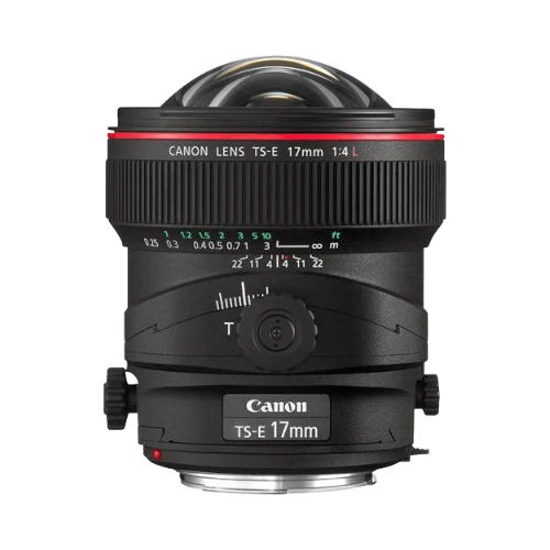 Canon TS-E 17mm For 4L Tilt-Shift Lens — Being Shipped