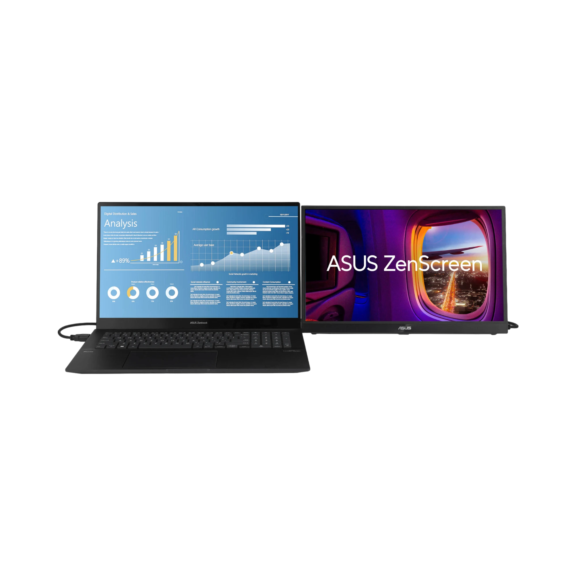 ASUS ZenScreen MB17AHG 17.3" 144Hz Portable Monitor — Being Shipped