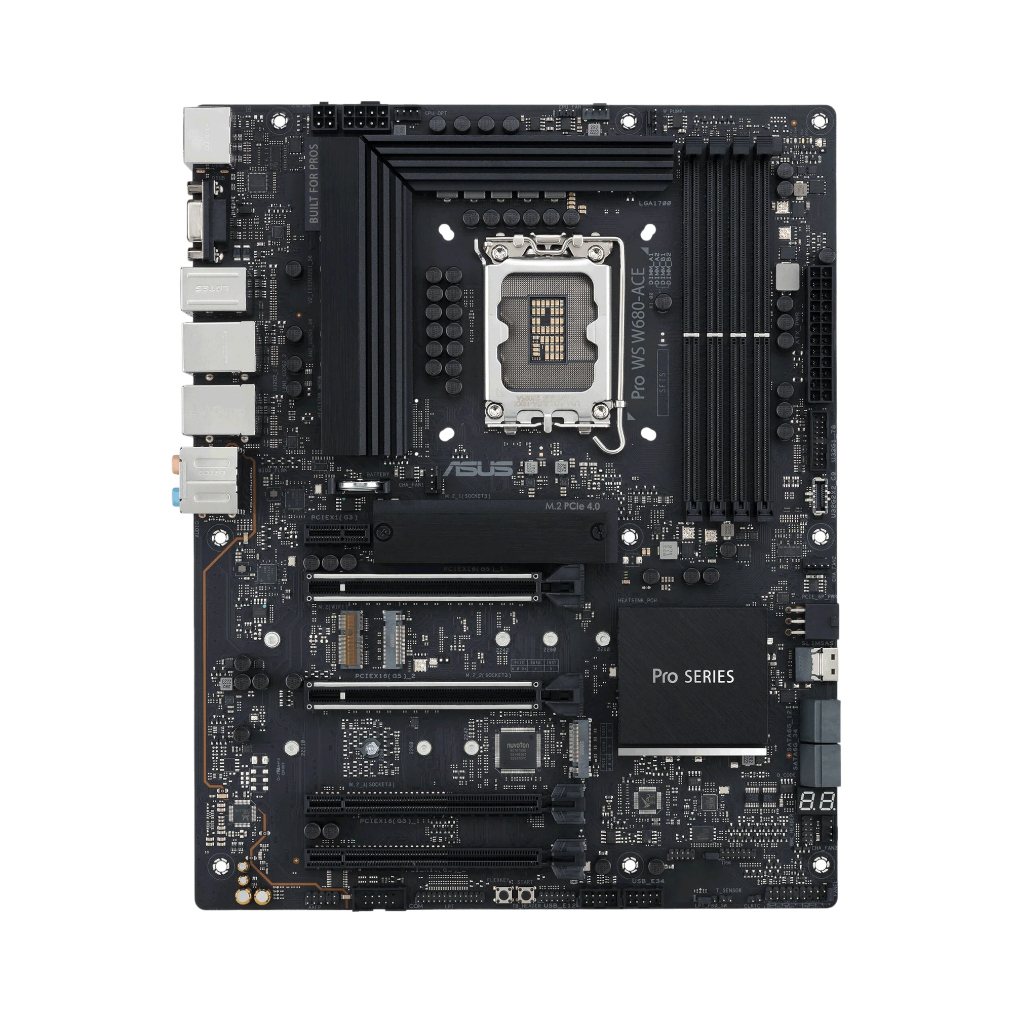 ASUS Pro WS W680-ACE ATX Motherboard with Intel LGA 1700 — Being Shipped