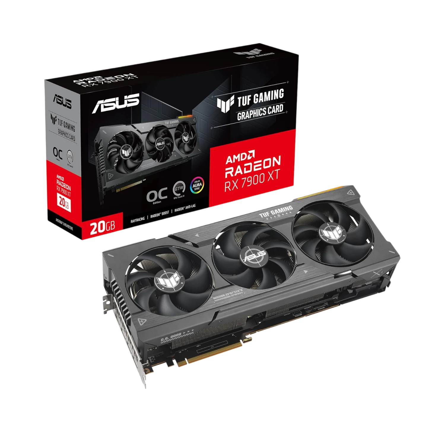 ASUS TUF Gaming Radeon RX 7900 XT OC 20GB Graphics Card — Being Shipped