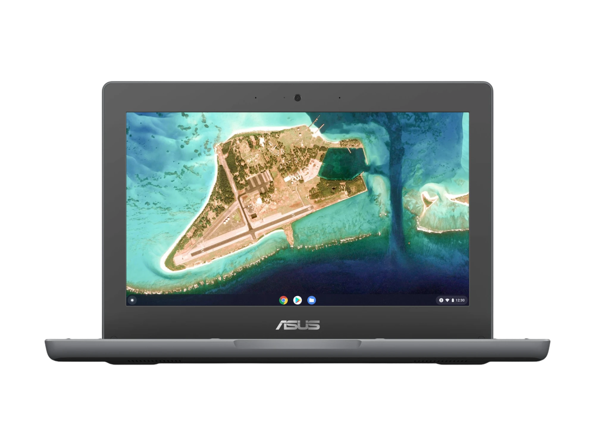 ASUS Chromebook CR1 11.6" Notebook, Intel N100, 4GB RAM, 32GB eMMC (Dark Gray) — Being Shipped