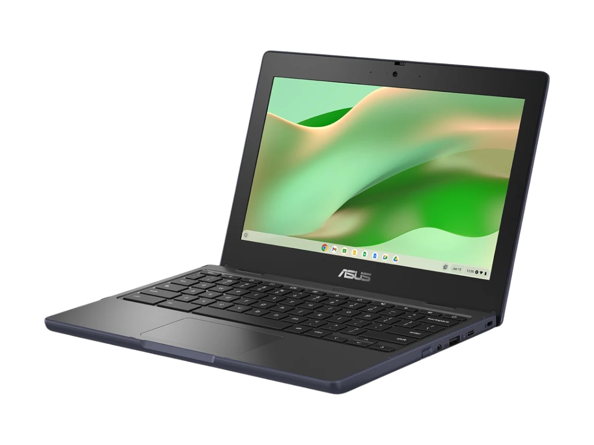 ASUS Chromebook CR1 11.6" Notebook, Intel N100, 4GB RAM, 32GB eMMC (Dark Gray) — Being Shipped