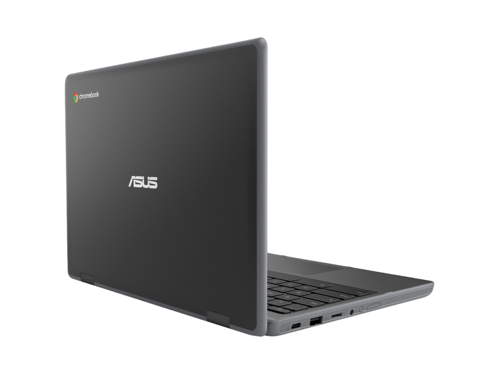 ASUS Chromebook CR1 11.6" Notebook, Intel N100, 4GB RAM, 32GB eMMC (Dark Gray) — Being Shipped