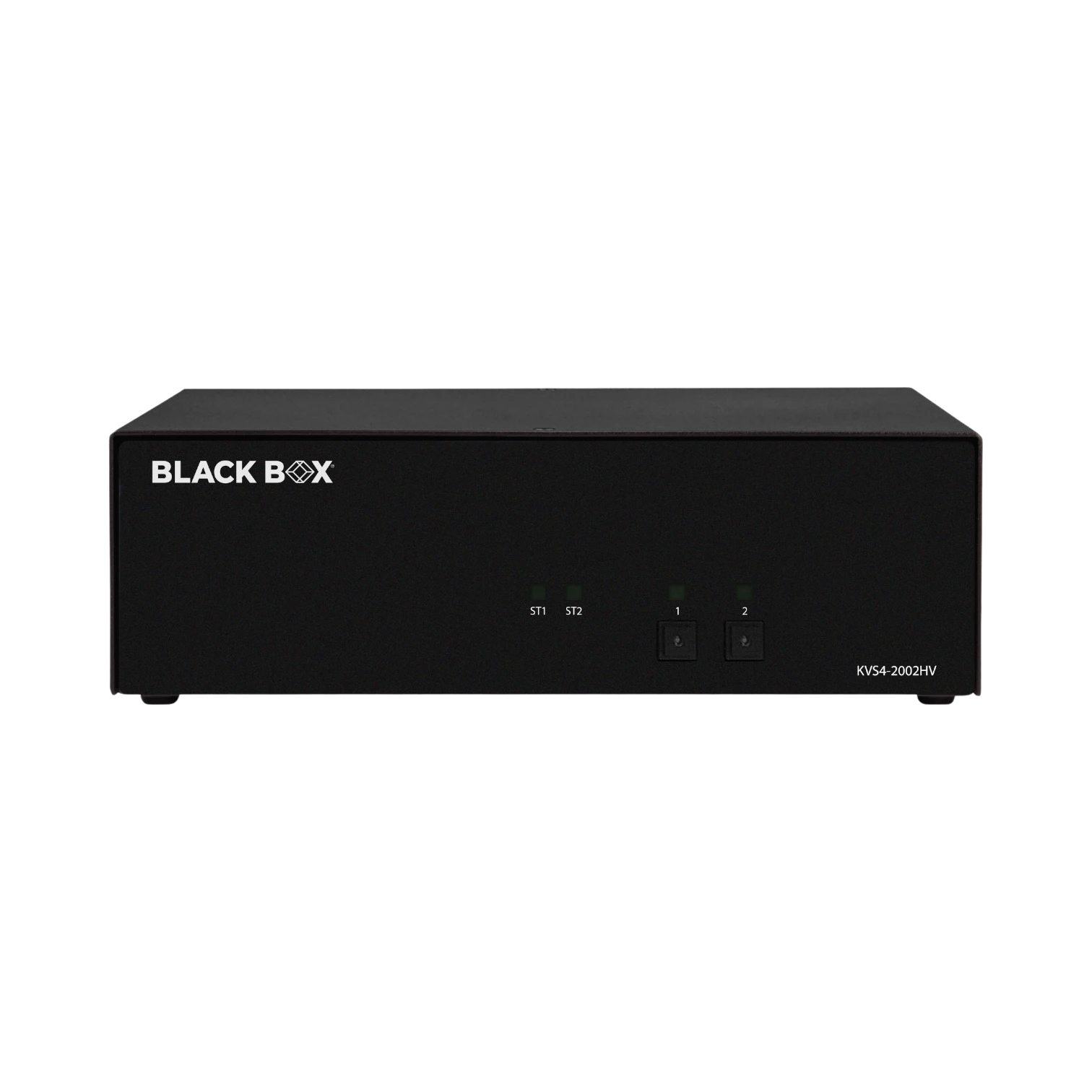 Black Box Secure KVM Switch, NIAP 4.0 Certified 2-Port HDMI/DP — Being Shipped