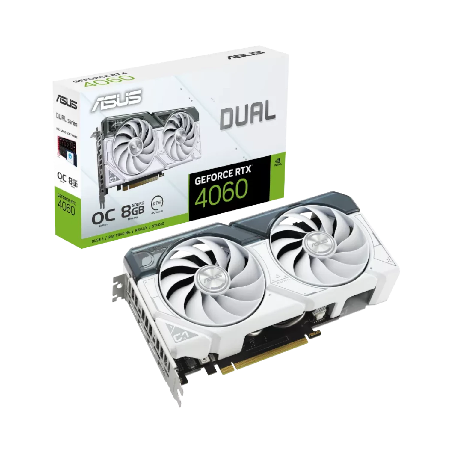 ASUS Dual GeForce RTX 4060 White OC Graphics Card 8GB — Being Shipped