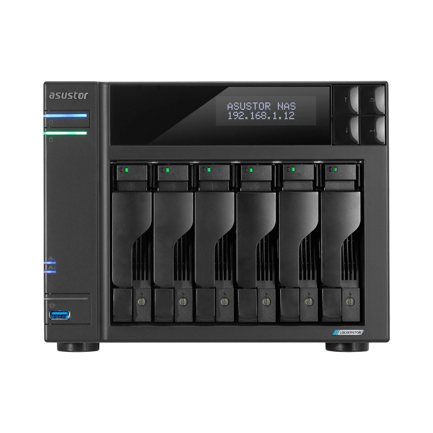 Asustor Lockerstor 6 Gen2 6-Bay NAS Enclosure — Being Shipped