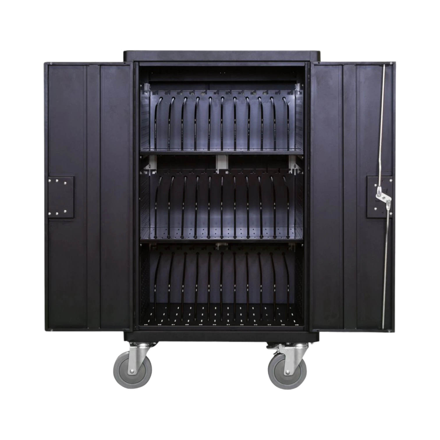 AVer 36-Device Charging Cart with 12 Slots per Shelf — Being Shipped