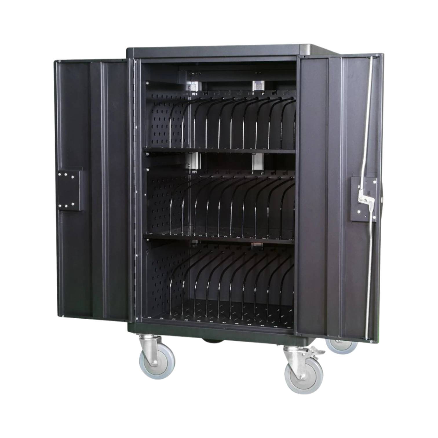 AVer 36-Device Charging Cart with 12 Slots per Shelf — Being Shipped