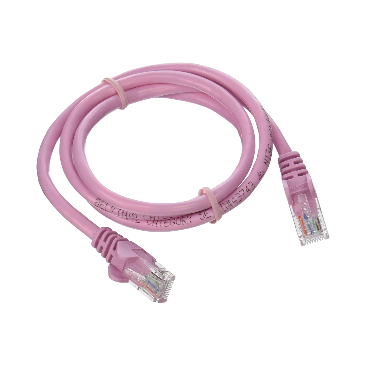 Belkin 3 ft Cat 5E Network Cable (Pink) — Being Shipped