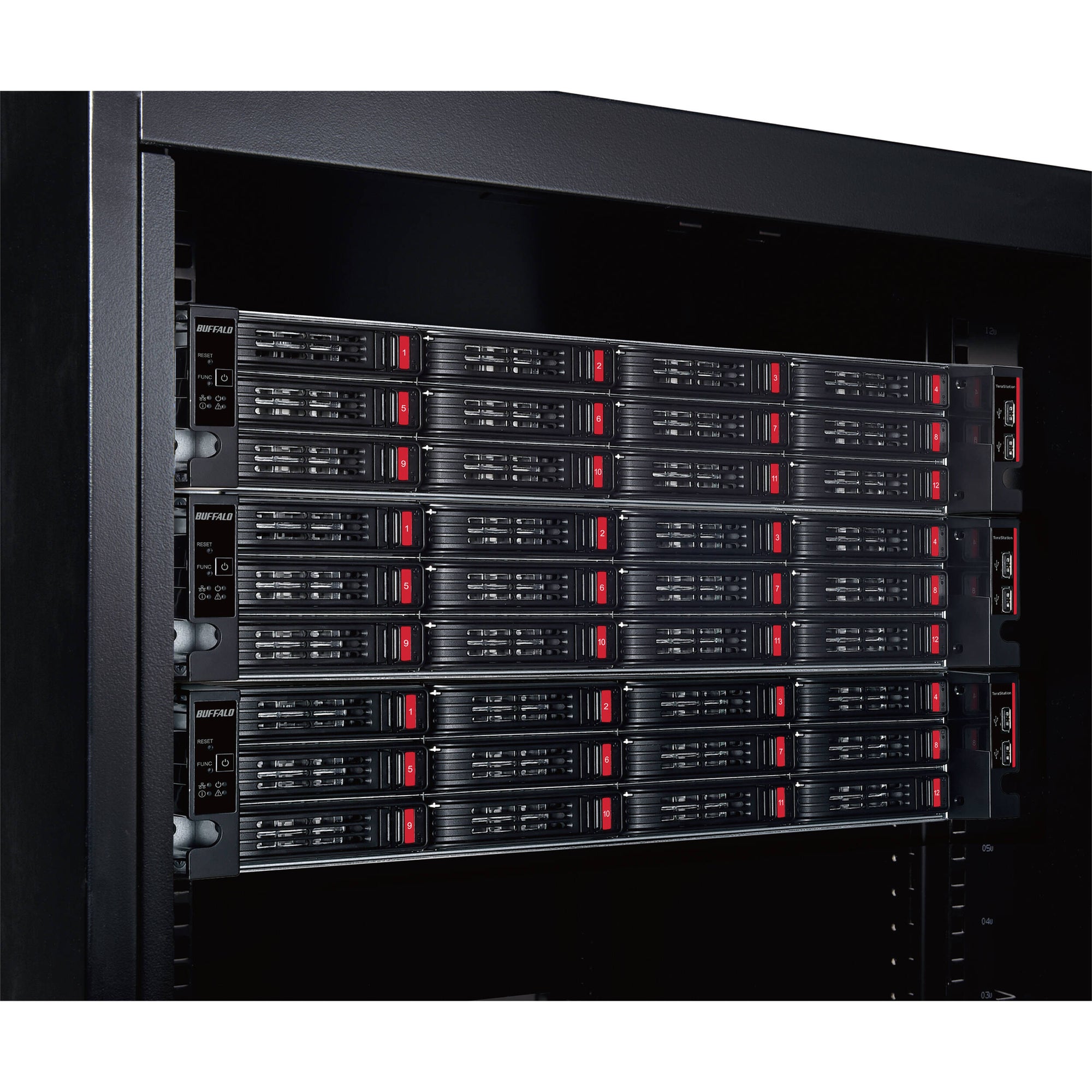 Buffalo TeraStation 71210RH 192TB 12-Bay Rackmount NAS Server (12 x 16TB) — Being Shipped