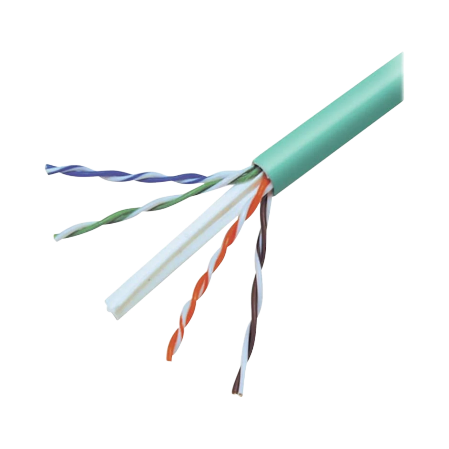 Belkin CAT6 Plenum Solid Bulk Cable 500ft (Green) — Being Shipped