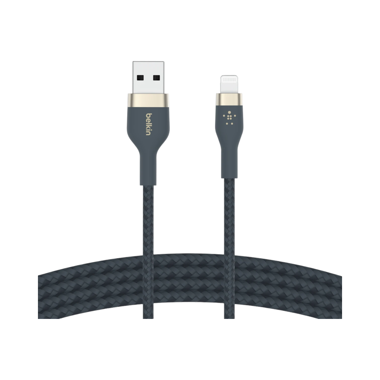 Belkin BoostCharge Pro Flex 6.6' USB-A to Lightning Cable (Blue) — Being Shipped