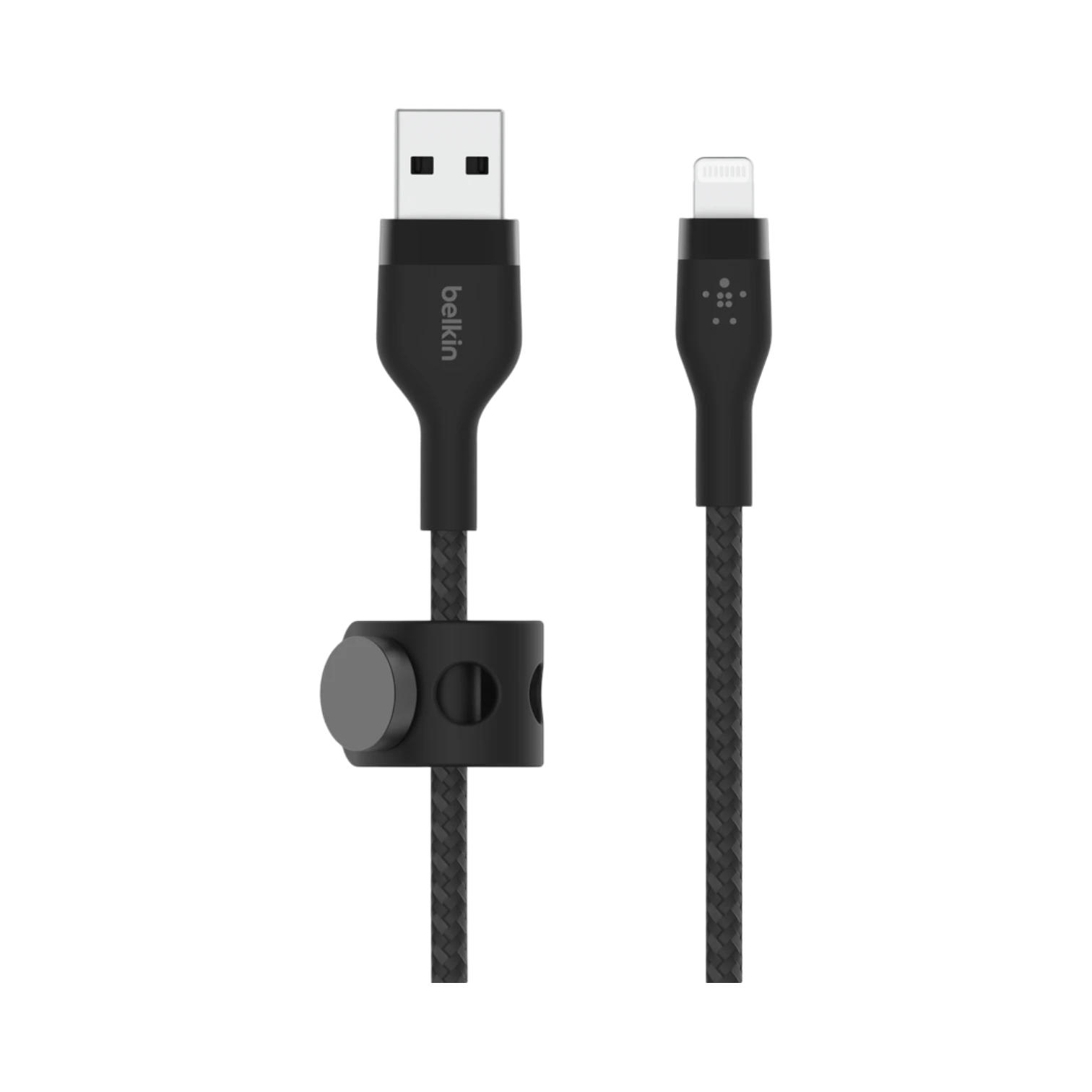 Belkin BoostCharge Pro Flex Lightning to USB-A Cable (Black) — Being Shipped