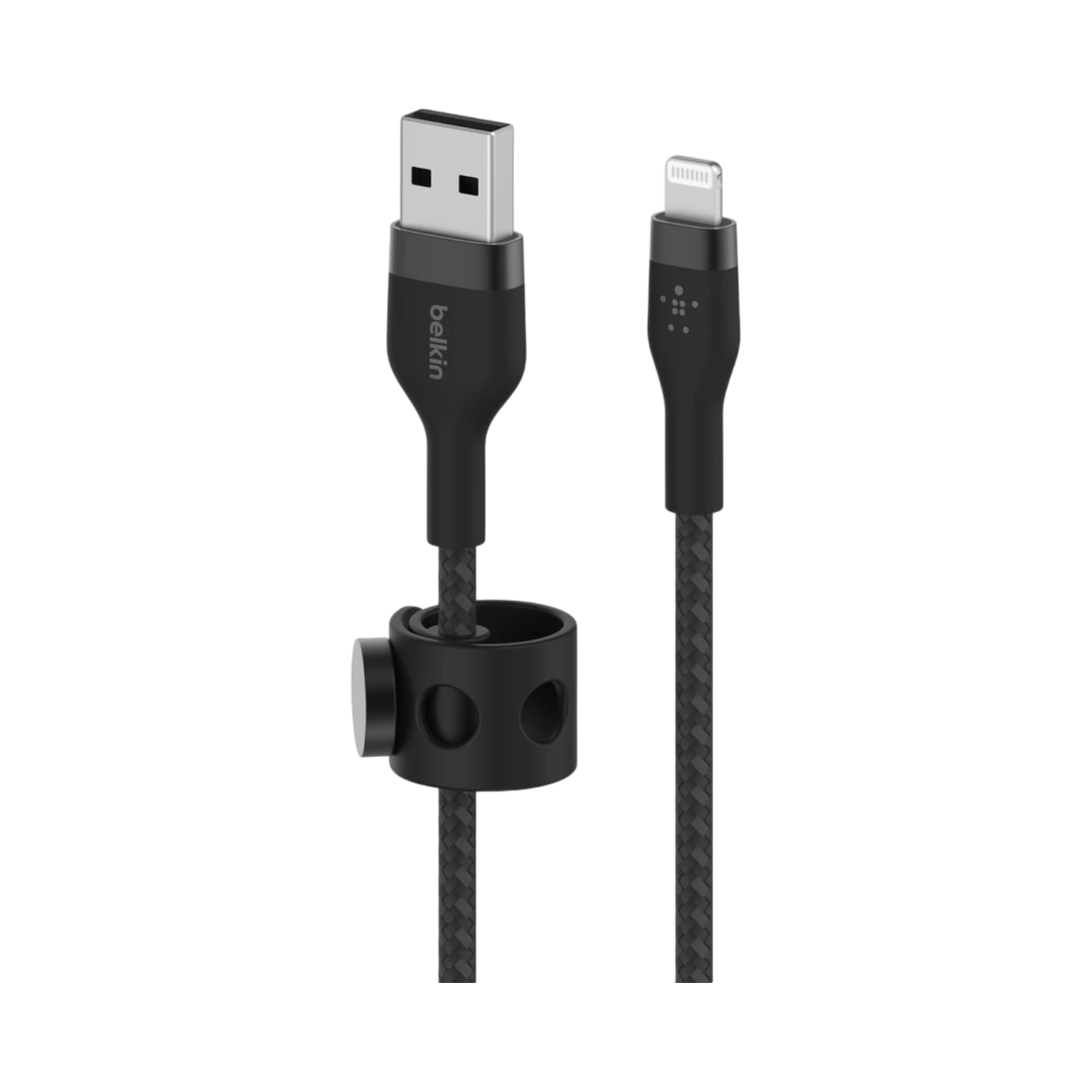 Belkin BoostCharge Pro Flex Lightning to USB-A Cable (Black) — Being Shipped