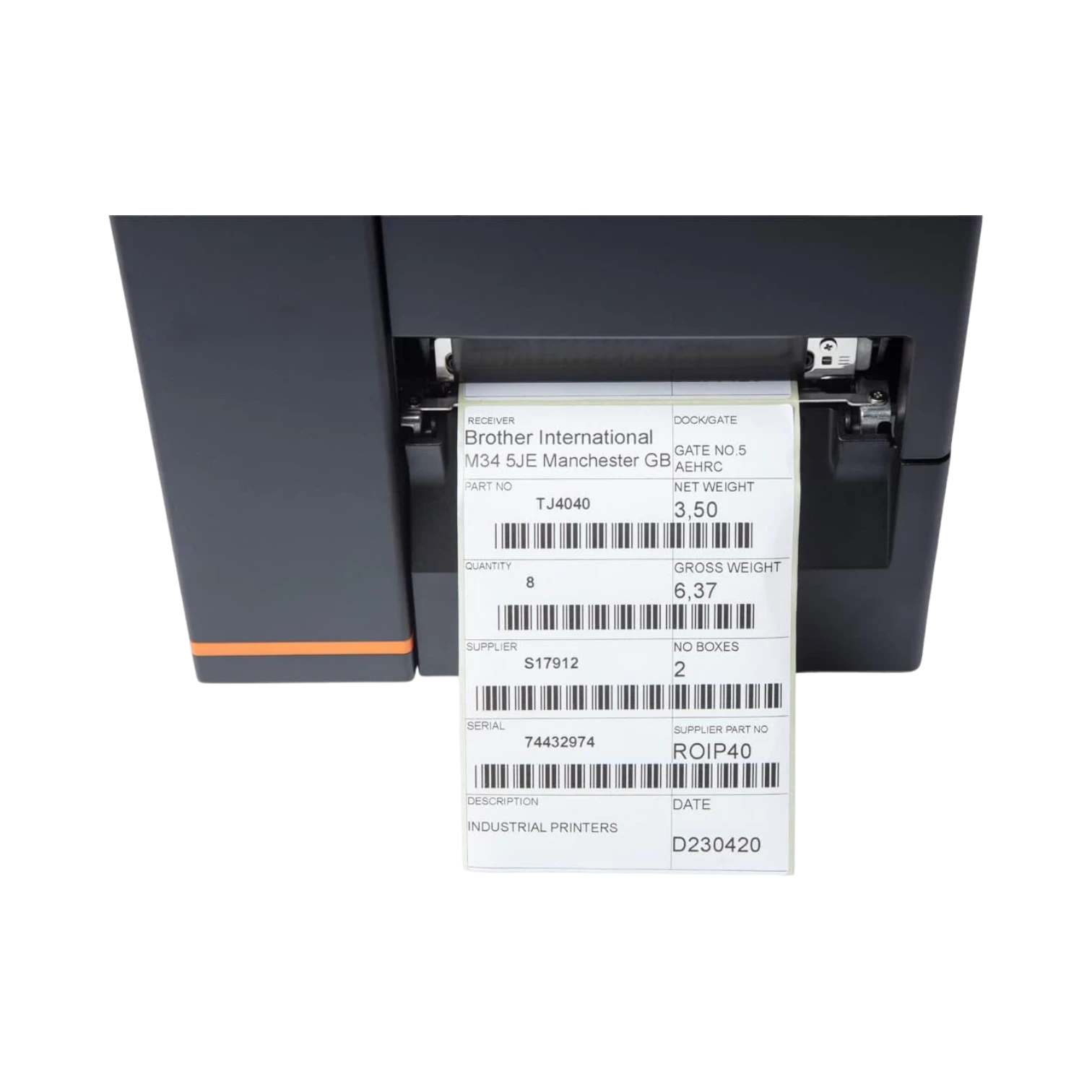 Brother High-Volume Barcode Label Printer with Basic Panel — Being Shipped