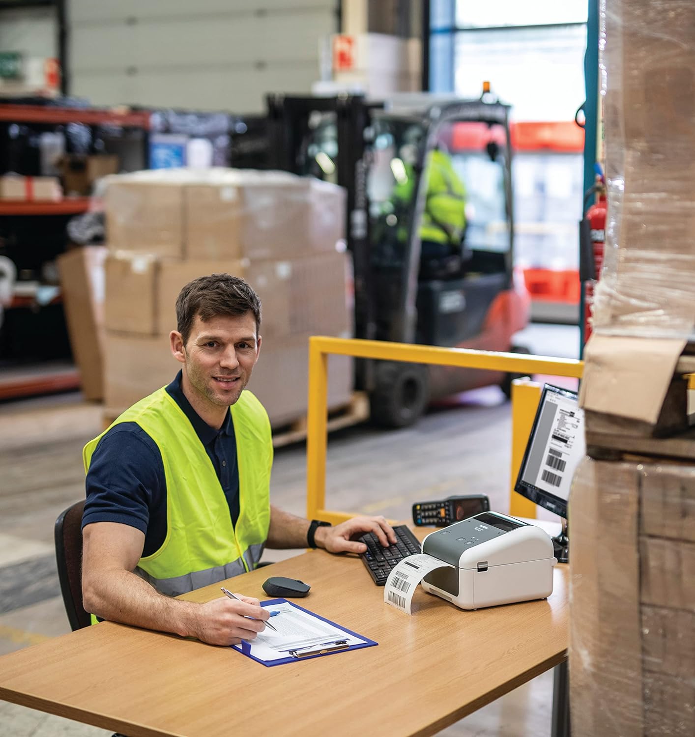 Brother High-Resolution 4-Inch Direct Thermal Printer — Being Shipped