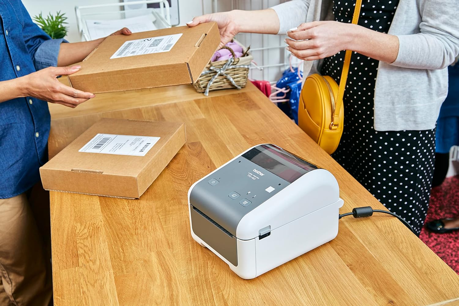 Brother High-Resolution 4-Inch Direct Thermal Printer — Being Shipped