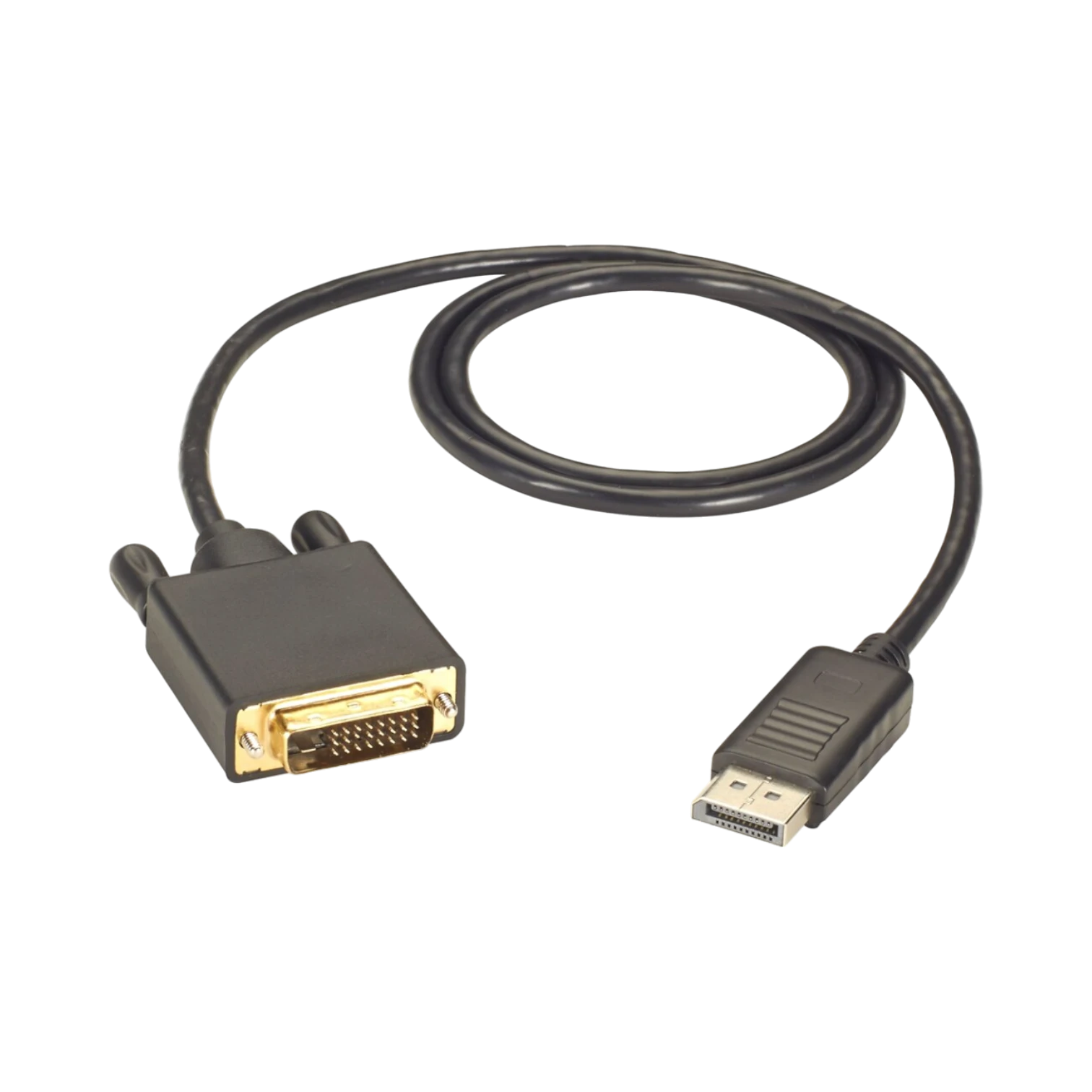 Black Box 6ft DisplayPort to DVI Cable (Black) — Being Shipped