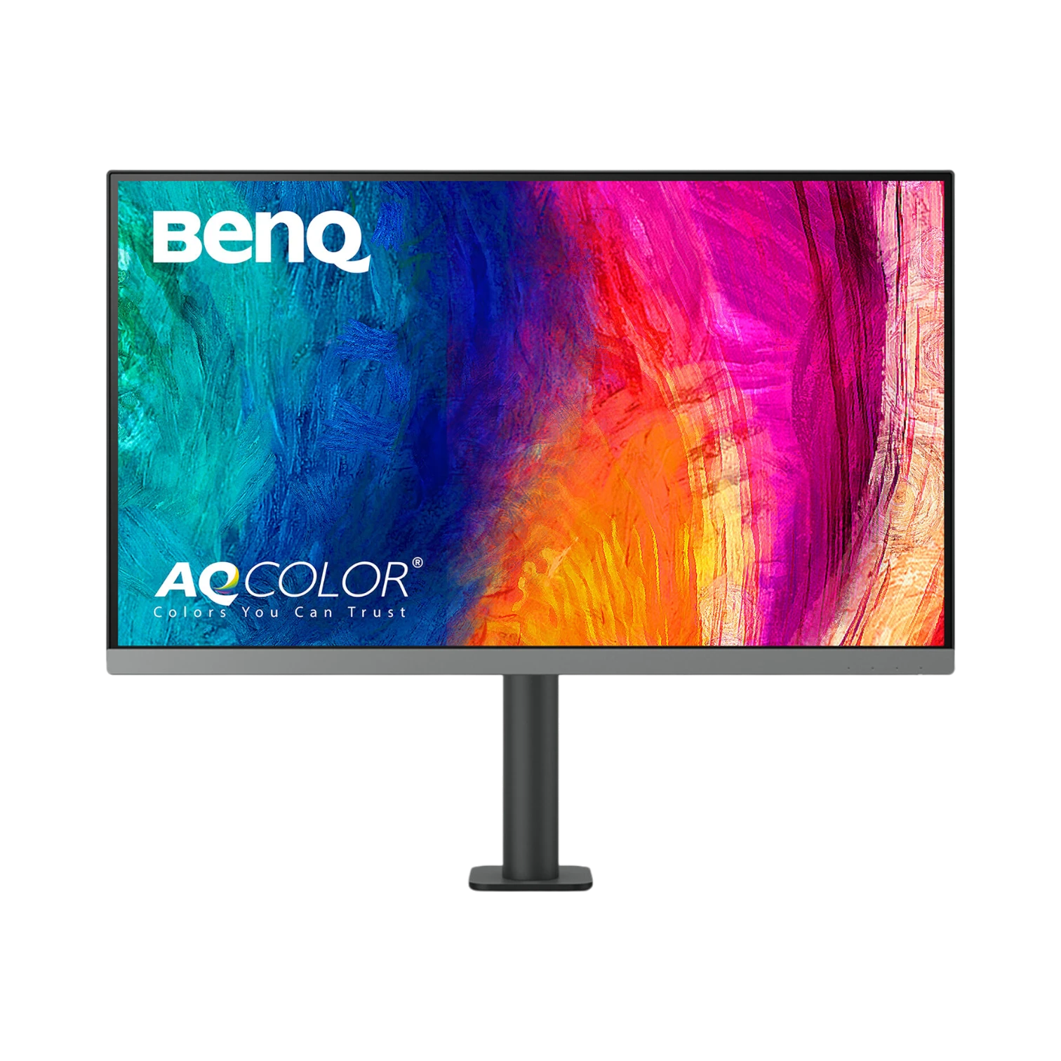 BenQ DesignVue PD2706UA 27" 4K HDR Creative Monitor with Ergo Arm (Dark Gray) — Being Shipped