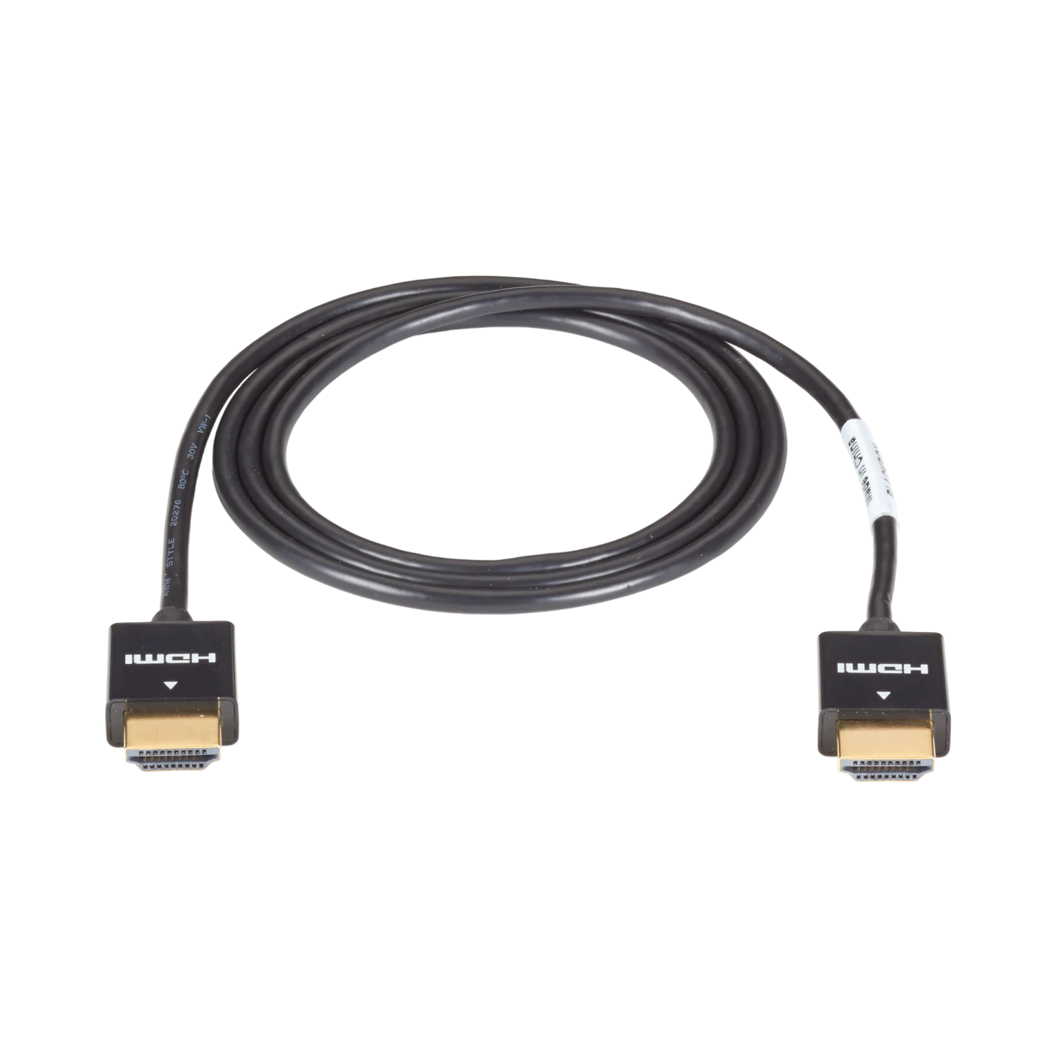 Black Box 16.4ft Slim-Line Ultra-Slim High-Speed HDMI Cable (Black) — Being Shipped