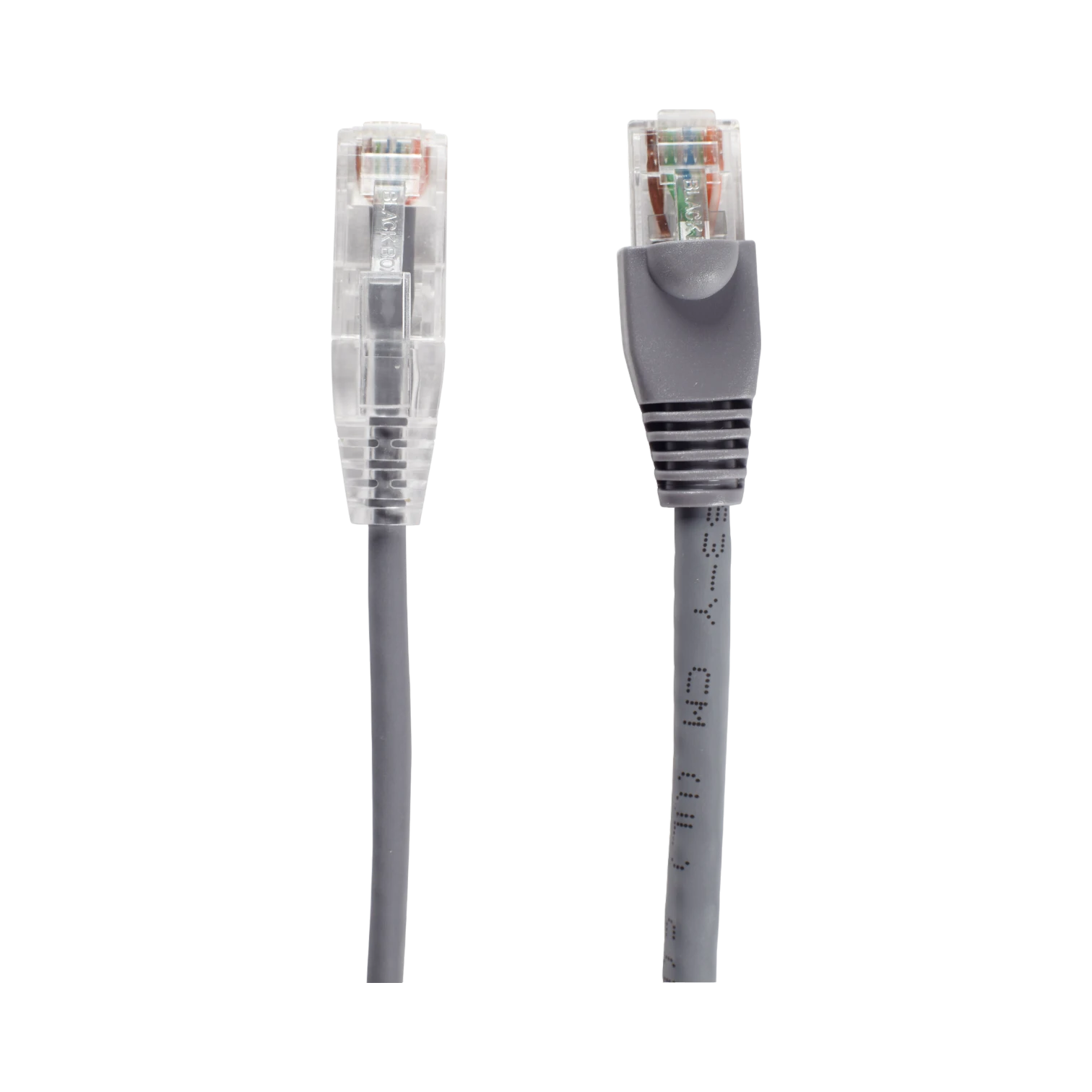 Black Box 10ft Slim-Net CAT6 Snagless 28AWG Ethernet Patch Cable (Gray) — Being Shipped