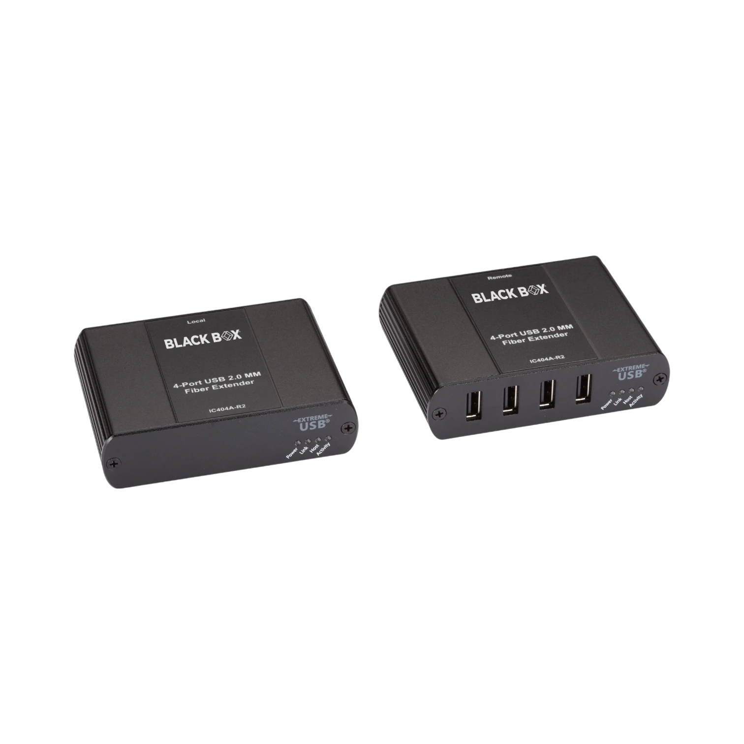 Black Box 4-Port USB 2.0 Extender Multimode Fiber — Being Shipped