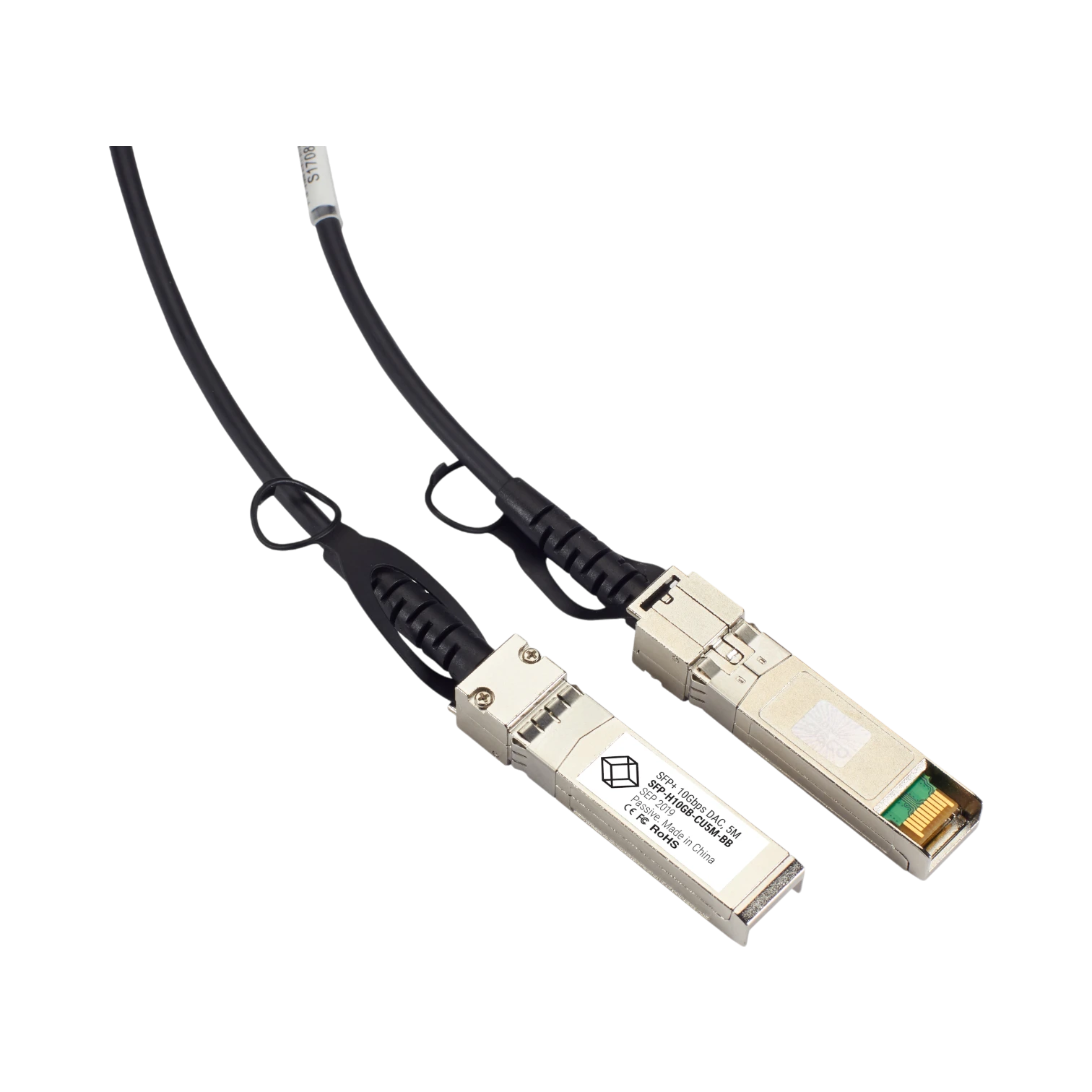 Black Box 4.9ft SFP+ 10-Gbps Direct Attach Cable (Black) — Being Shipped