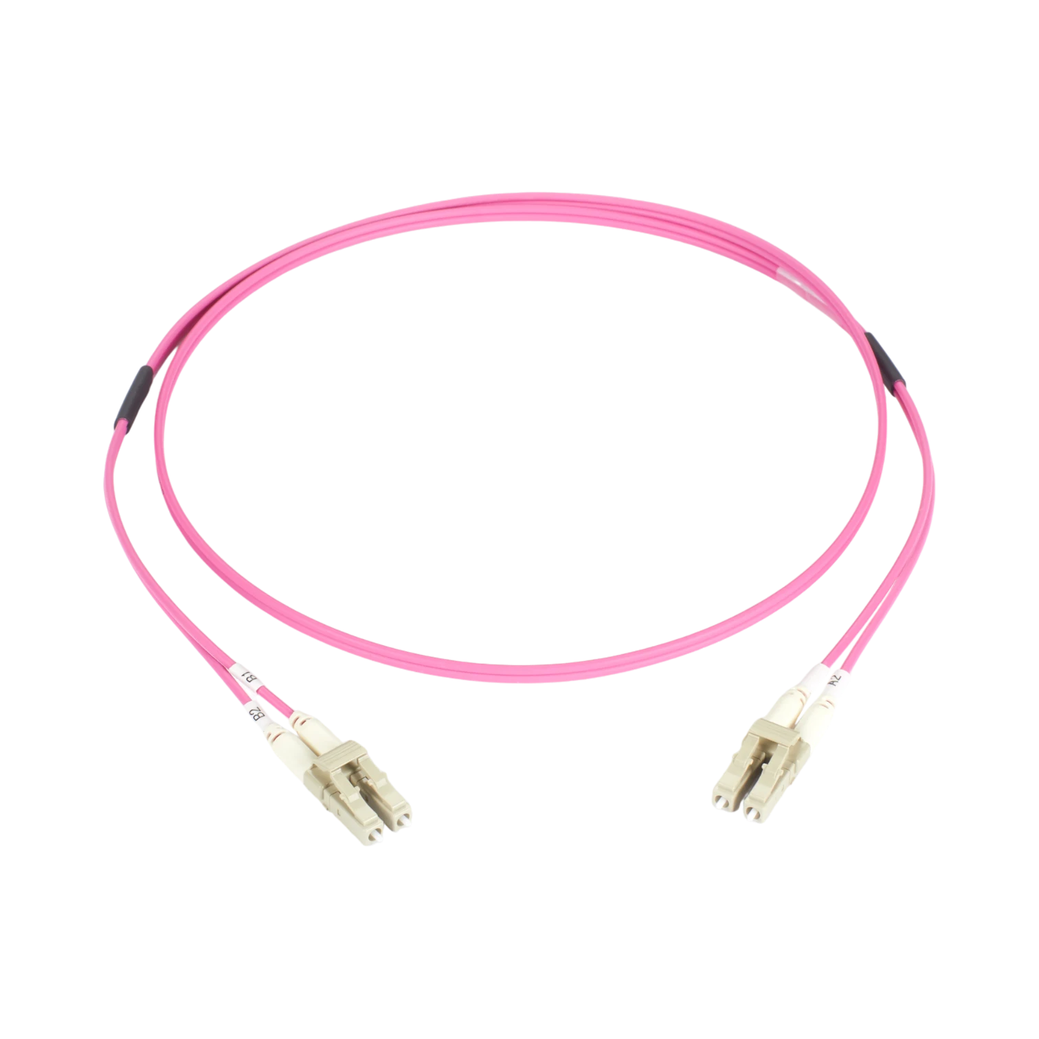 Black Box 9.8ft OM4 Multimode 10/100G Fiber Patch Cable LC-LC (Violet) — Being Shipped