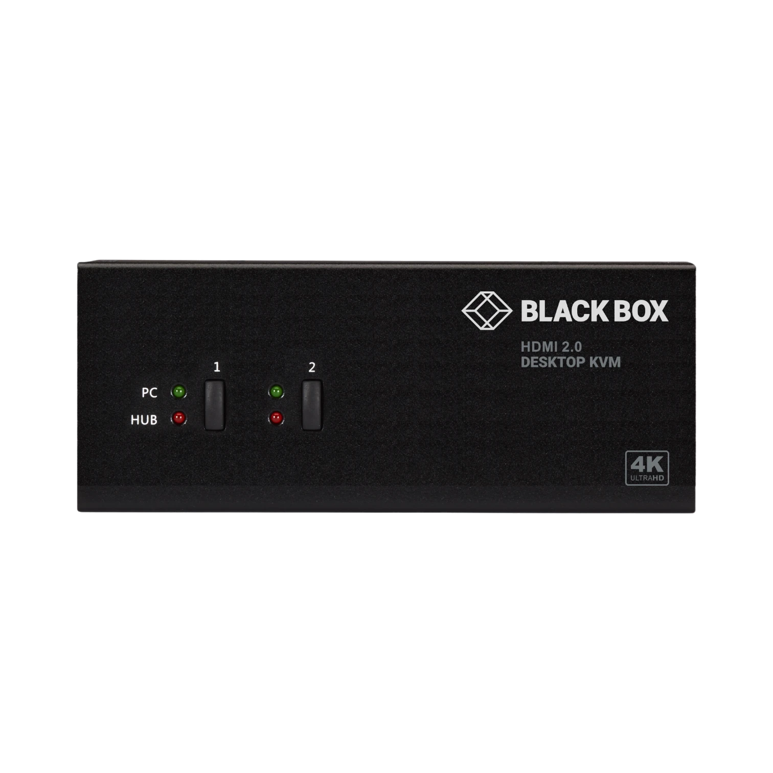 Black Box Dual-Monitor 2-Port HDMI KVM Switch 4K 60Hz — Being Shipped