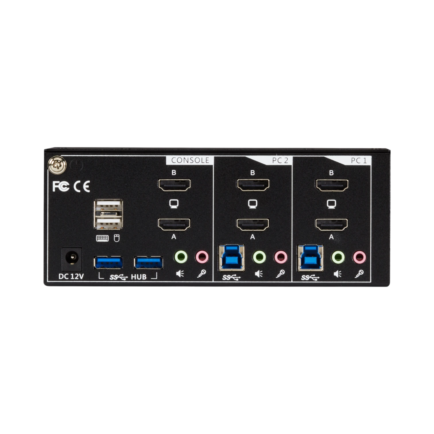 Black Box Dual-Monitor 2-Port HDMI KVM Switch 4K 60Hz — Being Shipped