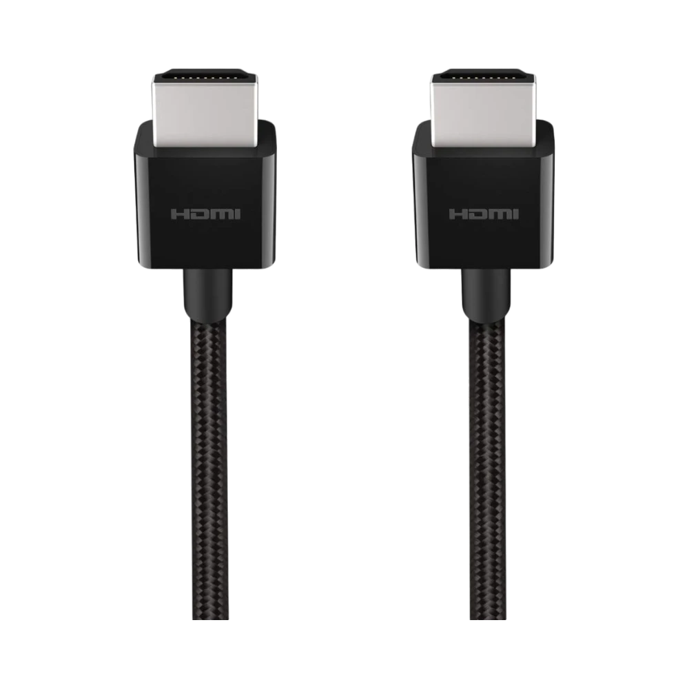 Belkin Ultra HD HDMI 2.1 Braided Cable 6.6ft (Black) — Being Shipped