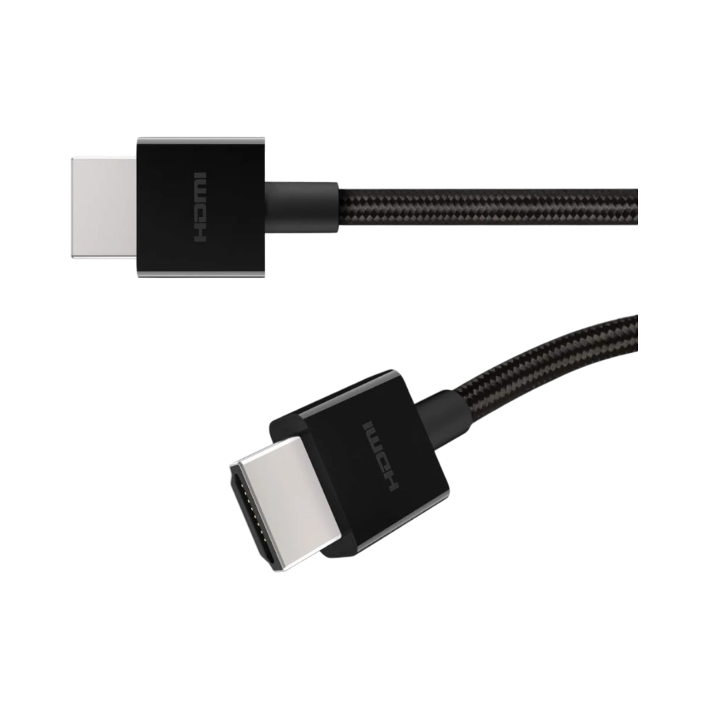 Belkin Ultra HD HDMI 2.1 Braided Cable 6.6ft (Black) — Being Shipped