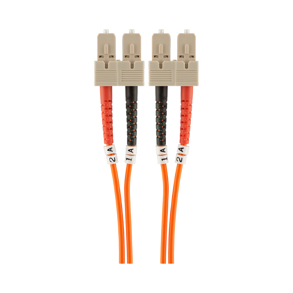 Belkin 10m Fiber Optic Cable SC/SC Duplex OM2 (Orange) — Being Shipped