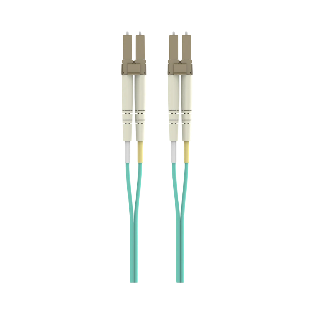 Belkin 4M 10GB Multimode Fiber Optic LC/LC Cable (Aqua) — Being Shipped