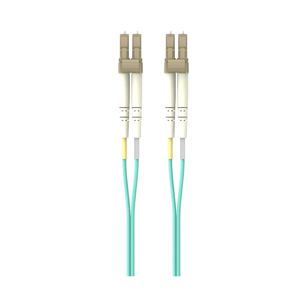 Belkin 4M 10GB Multimode Fiber Optic LC/LC Cable (Aqua) — Being Shipped