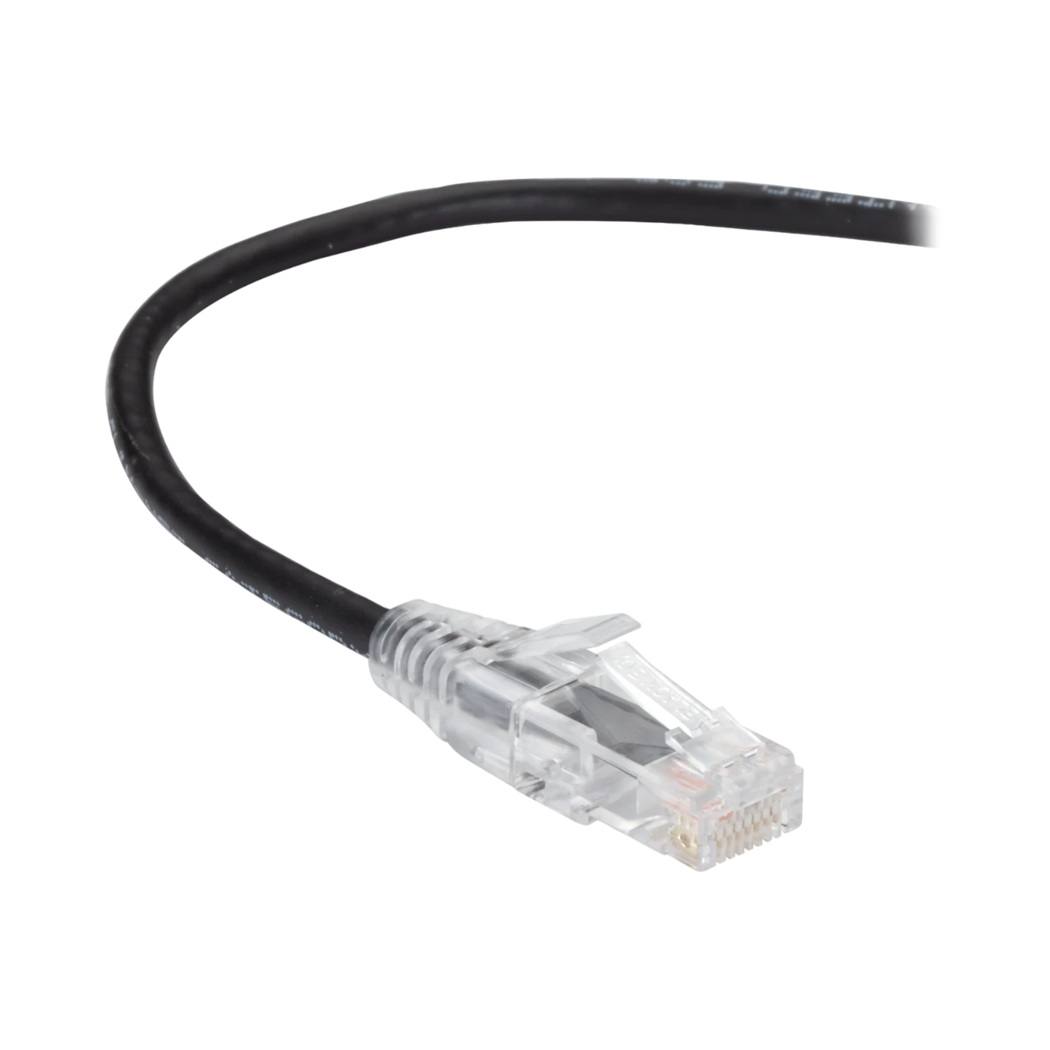 Black Box 20ft Slim-Net CAT6A 28AWG Ethernet Patch Cable (Black) — Being Shipped