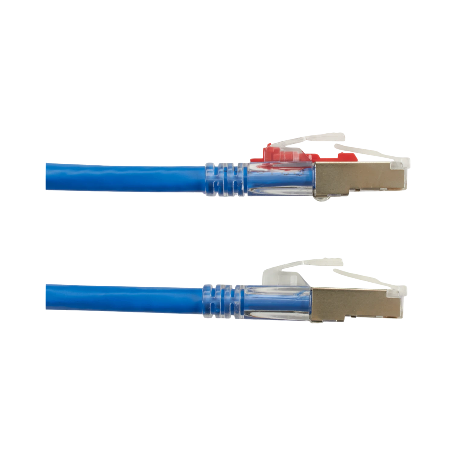 Black Box 3ft CAT6A Locking Shielded Ethernet Patch Cable (Blue) — Being Shipped