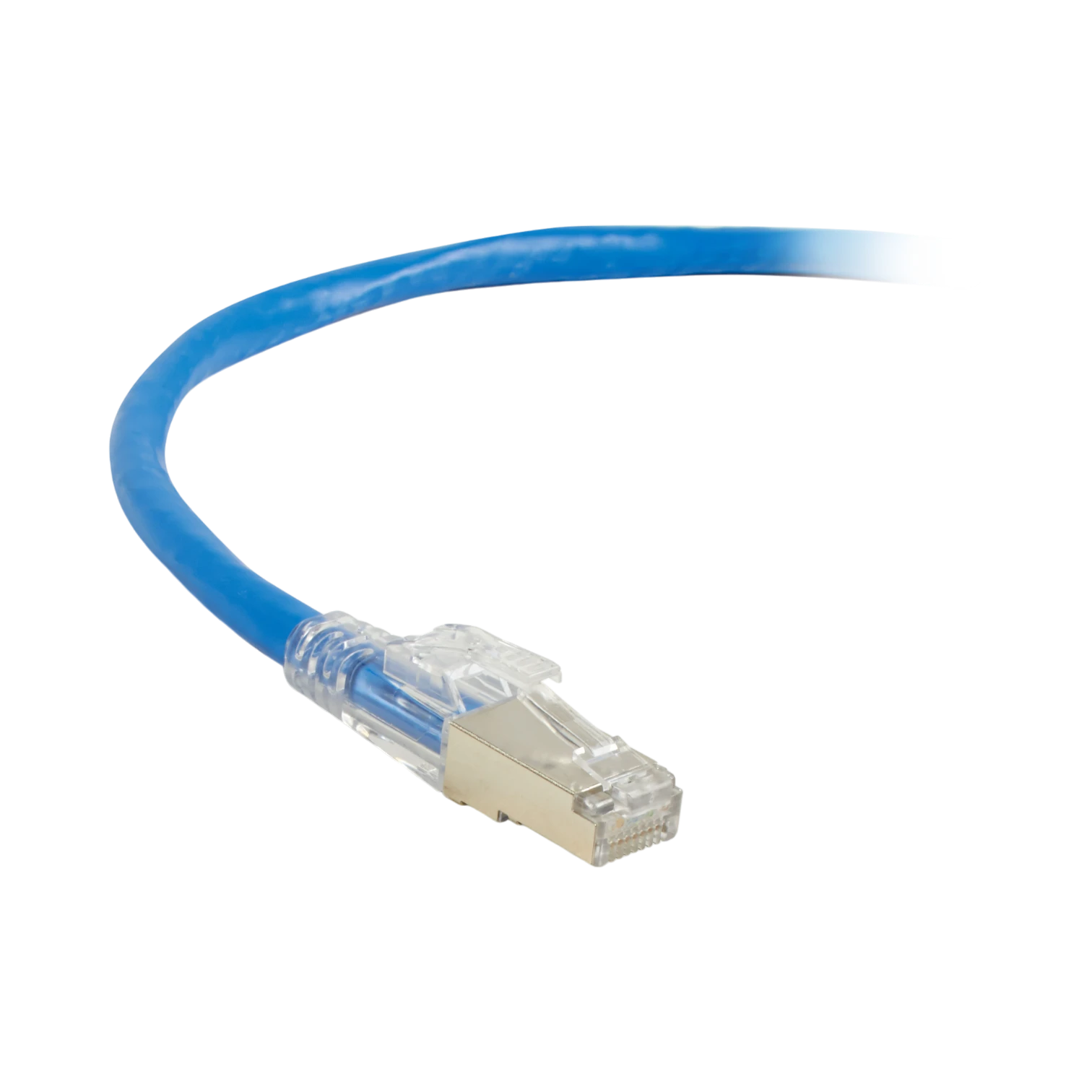 Black Box 3ft CAT6A Locking Shielded Ethernet Patch Cable (Blue) — Being Shipped