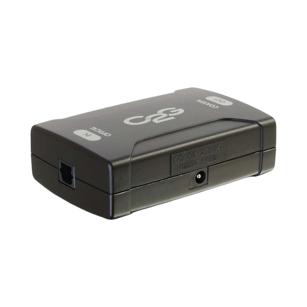 C2G Optical to Coaxial Digital Audio Converter TAA Compliant — Being Shipped