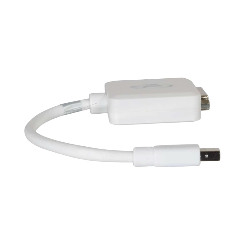 C2G 8in Mini DisplayPort to DVI-D Adapter Converter (White) — Being Shipped