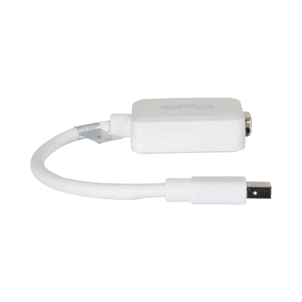 C2G 8in Mini DisplayPort to VGA Adapter Converter (White) — Being Shipped