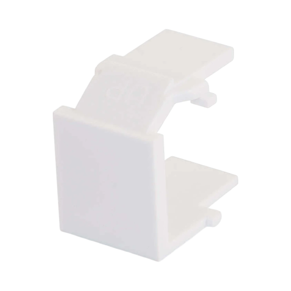 C2G Snap-In Blank Keystone Insert Module (White) — Being Shipped