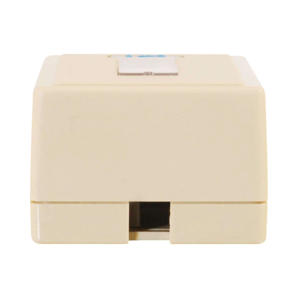 C2G 1 Port Cat5E Surface Mount Box (White) — Being Shipped