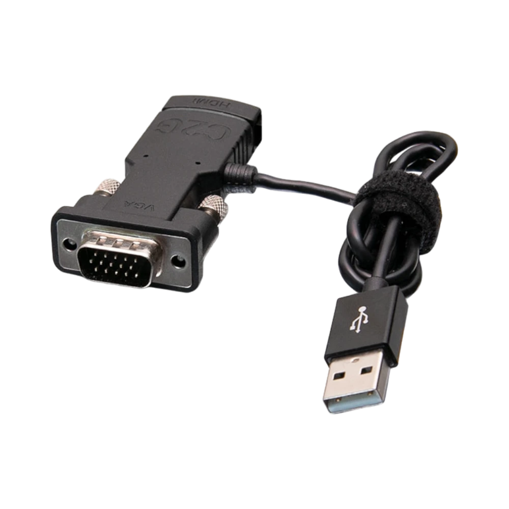 C2G VGA to HDMI Adapter Converter with USB Power Black — Being Shipped