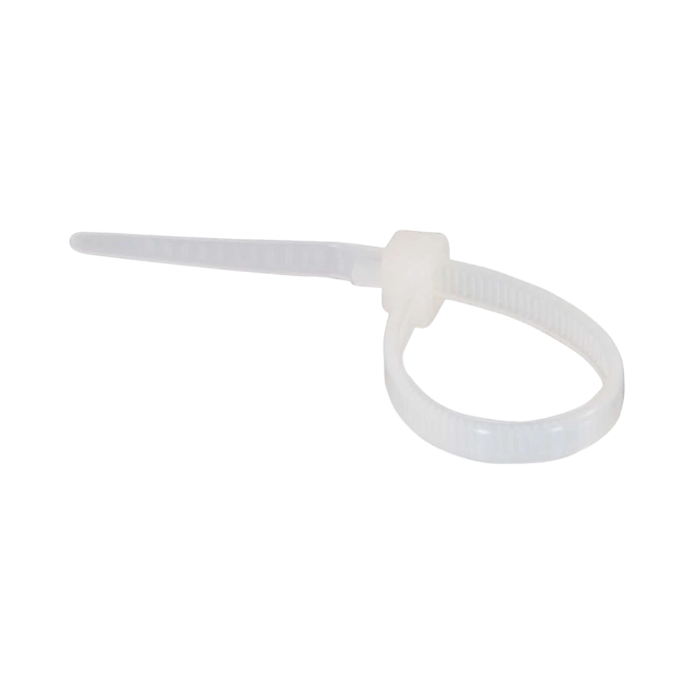 C2G 7.75in Releasable/Reusable Cable Tie Multipack (50-Pack) (TAA Compliant) (White) — Being Shipped