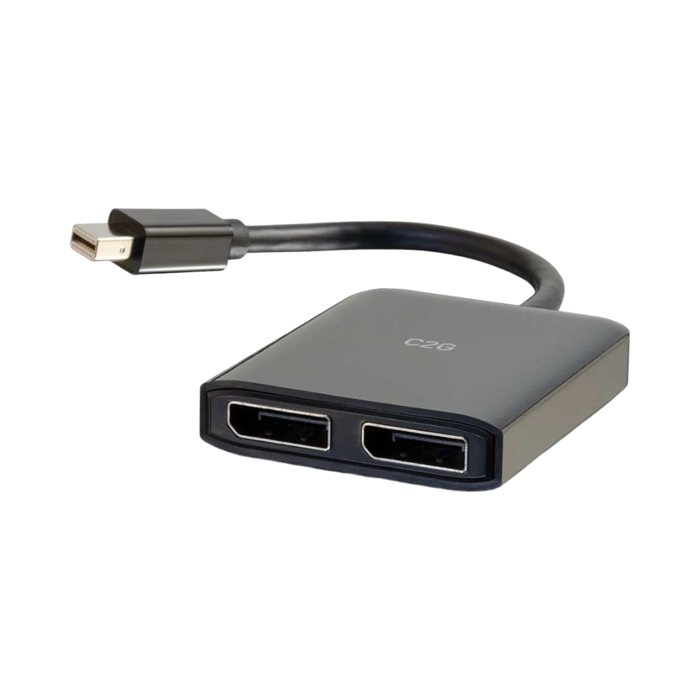 C2G Mini DisplayPort 1.2 to Dual DisplayPort MST Hub, 4K — Being Shipped