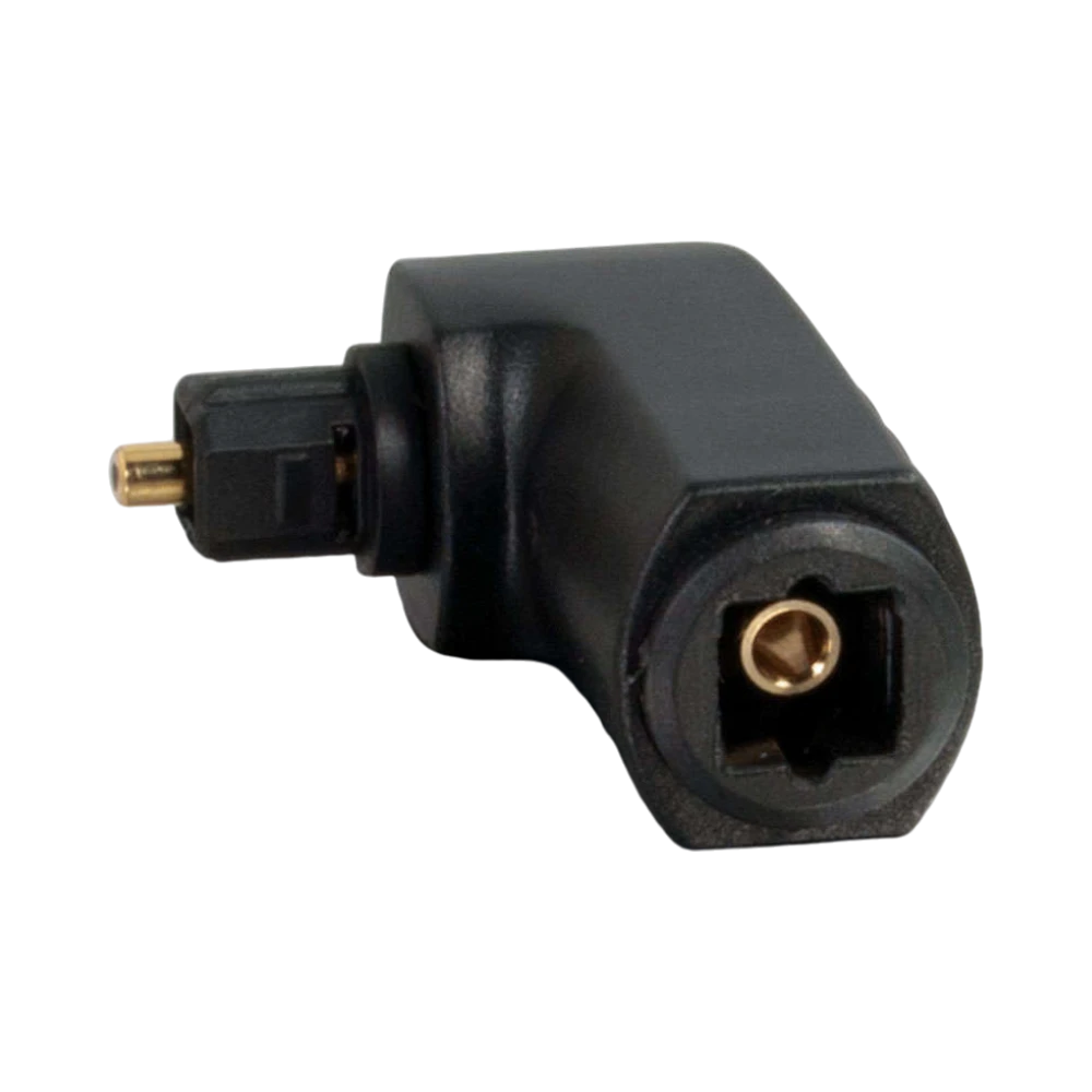 C2G Velocity Right Angle TOSLINK Port Saver Adapter (TAA Compliant) — Being Shipped