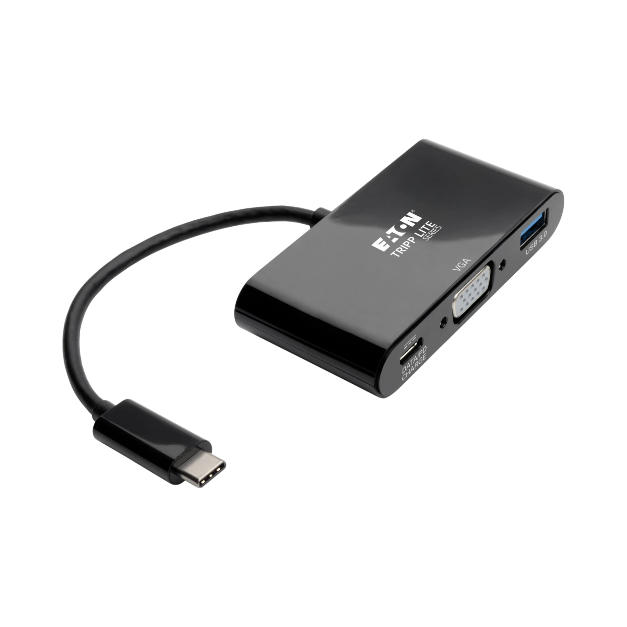 Tripp Lite USB C to VGA Multiport Adapter (Black) — Being Shipped