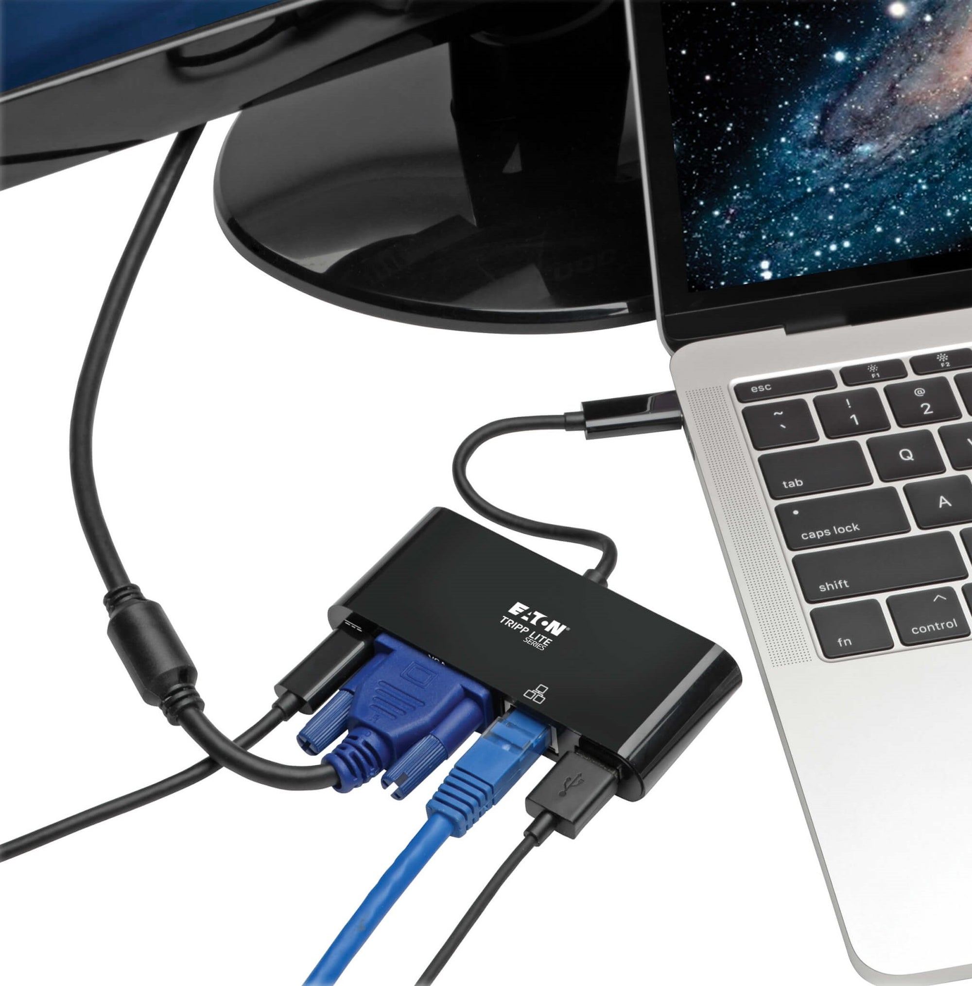 Tripp Lite USB C to VGA Multiport Adapter Converter — Being Shipped